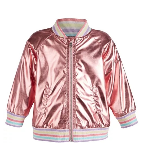 First Impressions Other - First Impressions rose gold bomber 6-9 months
